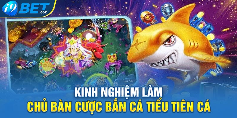 Kinh nghiệm làm chủ bàn cược bắn cá tiểu tiên cá